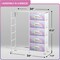 Sorbus Dresser with 10 Drawers - Storage Unit Organizer Chest for Clothes - Bedroom, Room, Nursery, & Closet - Steel Frame, Wood Top & Handles, and Easy Pull Fabric Bins